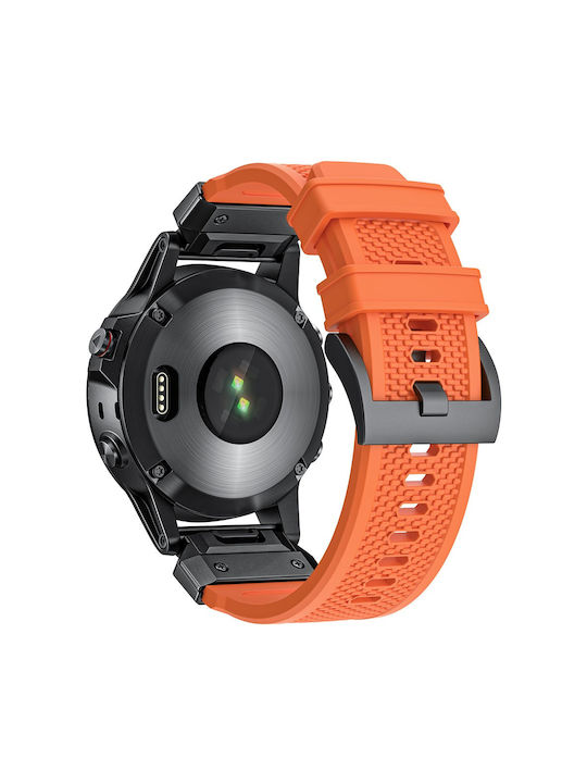 Λουράκι Σιλικόνης Πορτοκαλί (Garmin Instinct 2X)