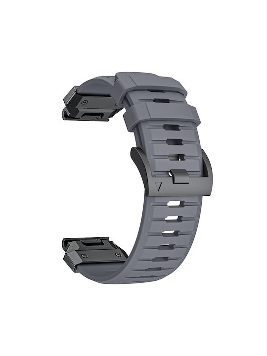 Λουράκι Σιλικόνης Γκρι (Garmin Instinct 2X)