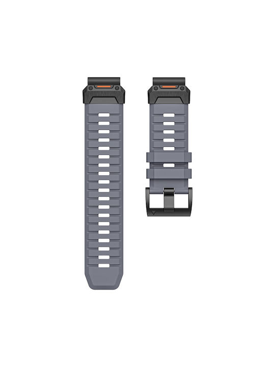Λουράκι Σιλικόνης Γκρι (Garmin Instinct 2X)