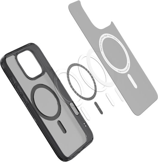 Spigen Ultra Hybrid Back Cover Plastic 2mm Black (iPhone 16 Pro Max)
