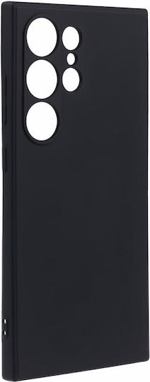 Techwave Soft Back Cover Silicone Black (Samsung Galaxy S24 Ultra)