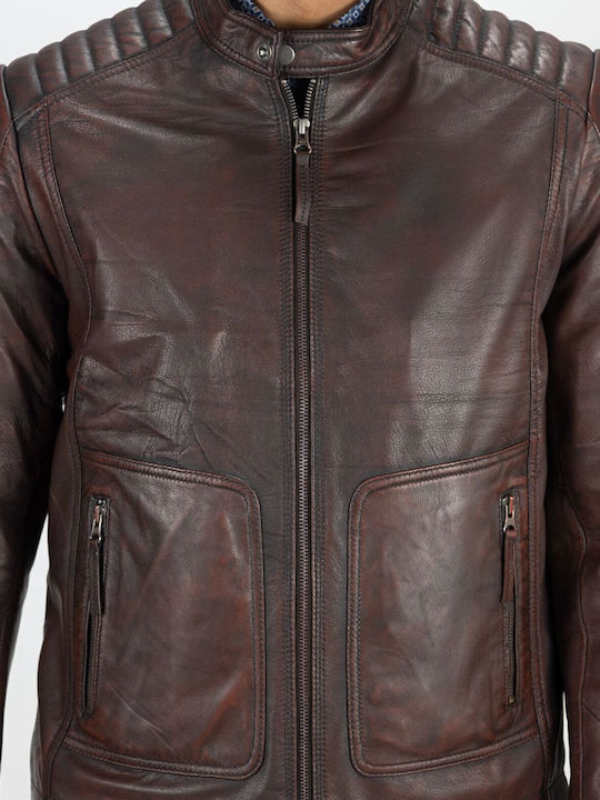 Leather Jacket Brown