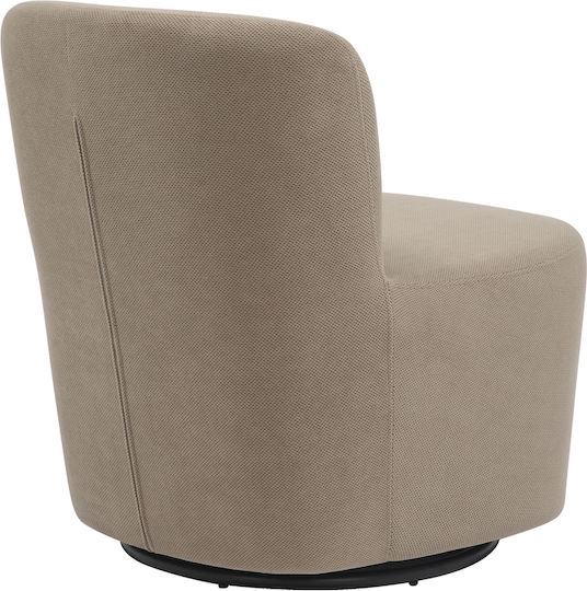 Πολυθρόνα Swish 63x76x76.5cm Γκρι-μπεζ Πολυθρόνα Swish 63x76x76.5cm Γκρι-μπεζ