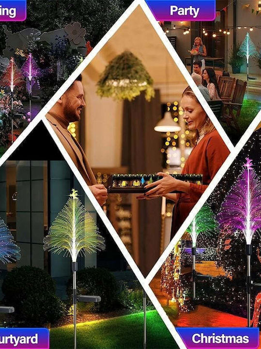 cu lumină LED Decorațiune de Crăciun Braduleț 90cm. 2buc