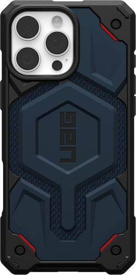 UAG Monarch Pro Umschlag Rückseite Aramid Fiber Robust Blau (iPhone 16 Pro Max)