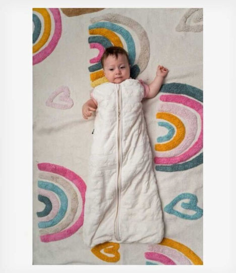Baby Bliss Παιδικό Χαλί Βαμβακερό Εκρού 120x160cm