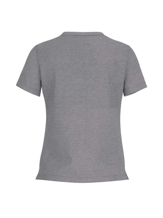 Guess pentru Femei Bluză din Bumbac Mâneci scurte grey