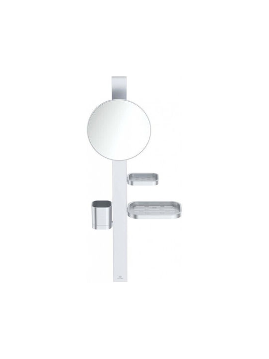 Ideal Standard Single Wall-Mounted Bathroom Rail ​70x70cm Silver