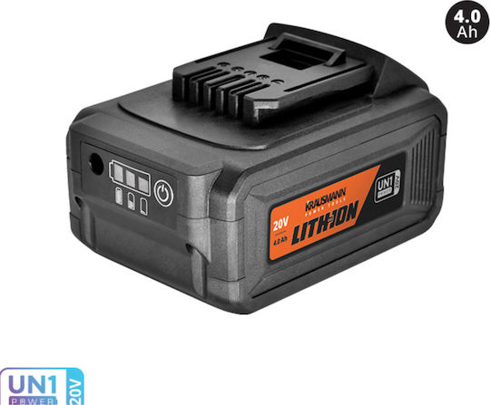 Krausmann Pruning Battery Chainsaw 1x2Ah 21V 0.685kg with Blade 10cm