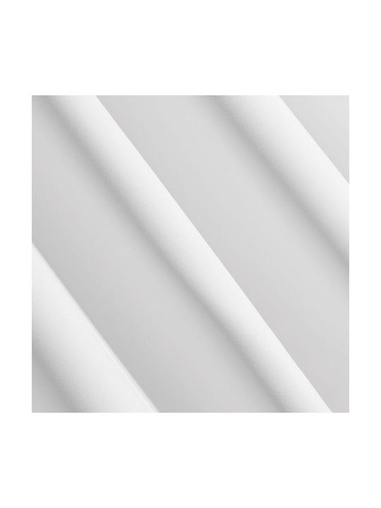 Eurofirany Perdea de Întunecare cu Coafură Logan Albă 135x270cm