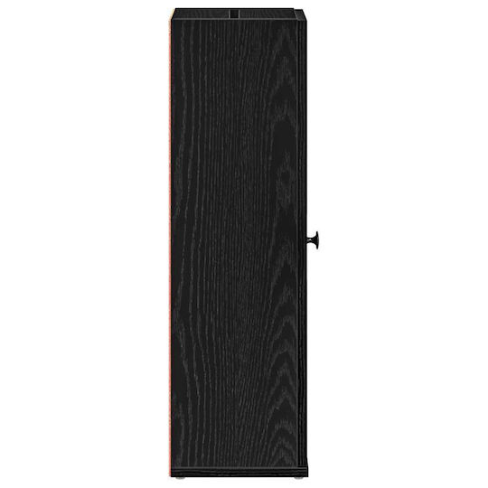 vidaXL Badezimmerschrank B20.5xT22xH72cm Schwarz