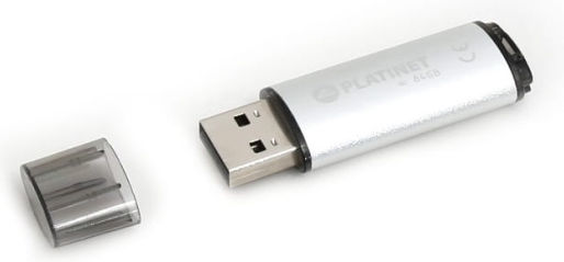 Platinet X-Depo 64GB USB 2.0 Стик Сребрист