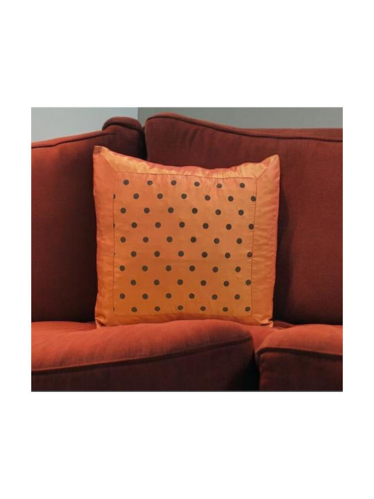 Linea Home Калъф За Възглавница Polka Оранжев 40x40см