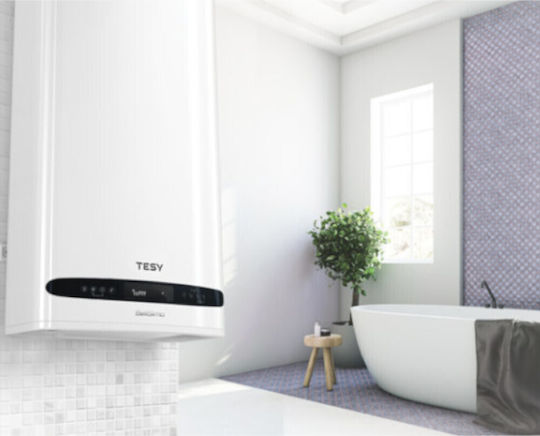 Tesy Bellislimo Elektrischer Warmwasserbereiter 80lt Glas mit WLAN