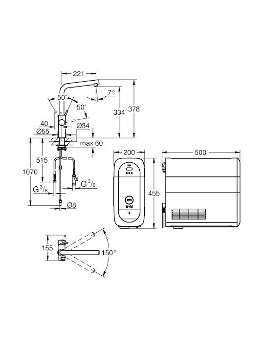Grohe Home Zähler Blau Grohe Home Zähler Blau