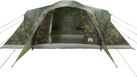vidaXL Camping Tent Tunnel 3 Seasons for 6 People 190cm