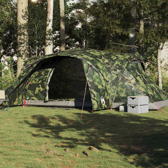 vidaXL Camping Tent Tunnel 3 Seasons for 6 People 190cm