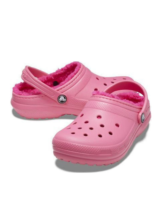 Παντόφλες Ροζ Classic Lined Clog