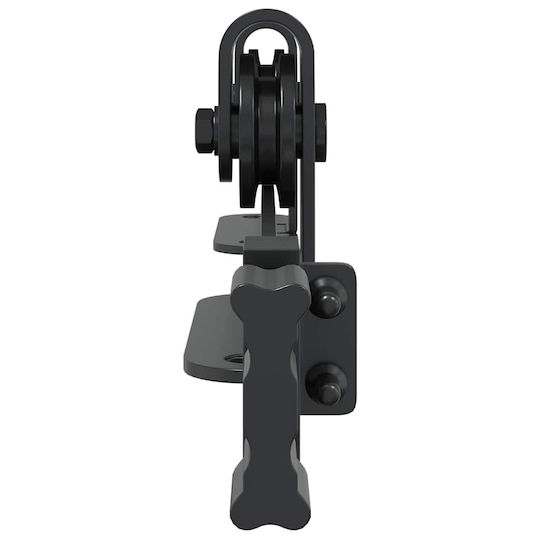 Büro-Schiebetür-Set 244 cm Kohlenstoffstahl