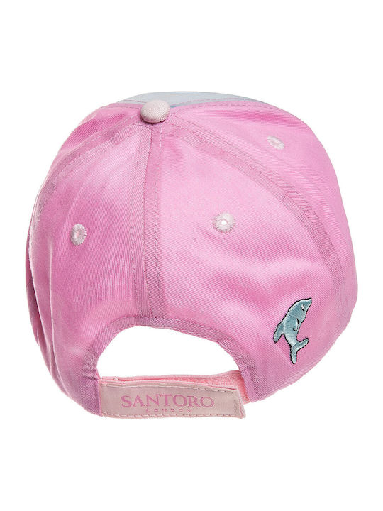 Alouette Παιδικό Καπέλο Jockey Santoro Ροζ