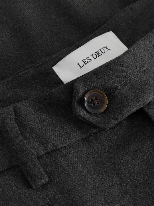 Como Trousers Suit Charcoal/grey Melange
