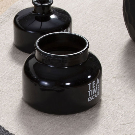 Nef-Nef Homeware Aromatisches Kerze in Gefäß Schwarzes 425g
