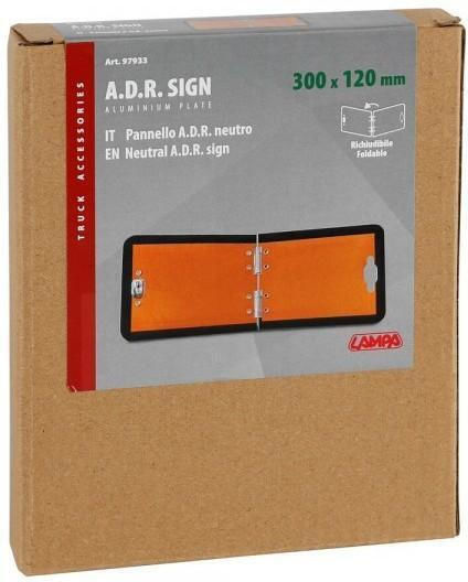 Lampa Truck Signage Plate