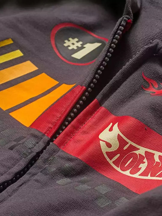 Παιδικό Σετ Φόρμας Ανθρακί 2τμχ