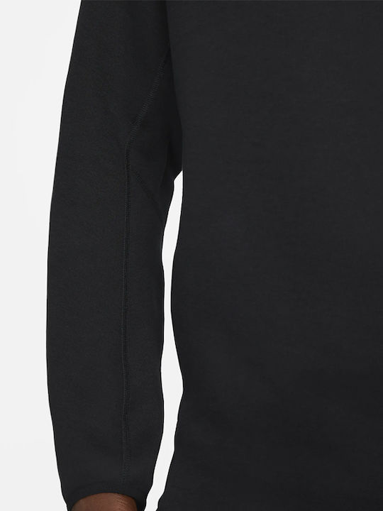 Sportswear Tech Fleece Φούτερ με Κουκούλα Μαύρο