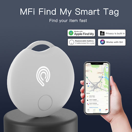 Hyperloq NeoTag Classic Apple Find My Πράσινο