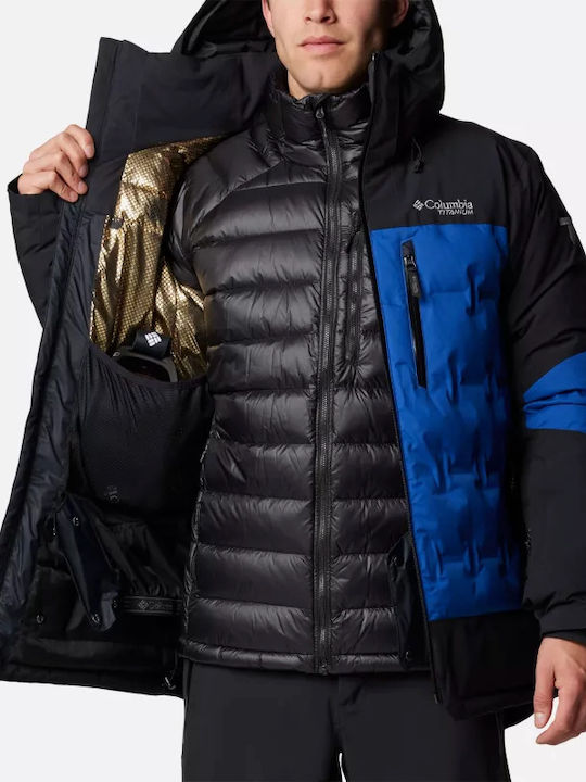 Columbia Wild Card IV 2087231-433 Jachetă Pentru Bărbați De Ski Și Snowboard Albastră