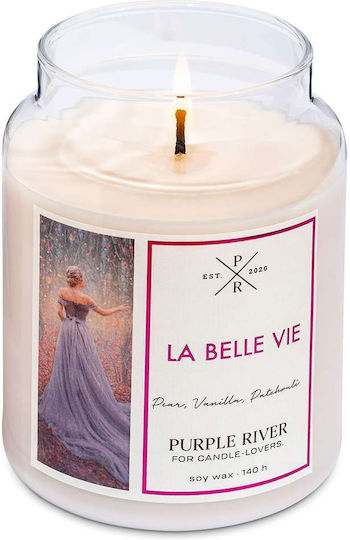Purple River Lumânare Aromatică Din Soia În Borcan 623gr