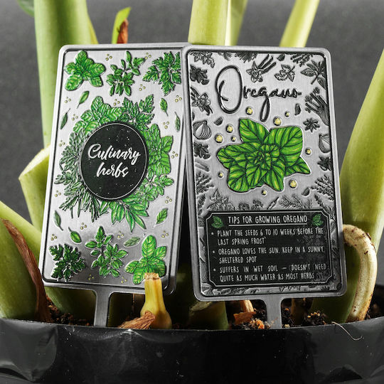 Kadax Herb Plant Spice Label Tag Plate