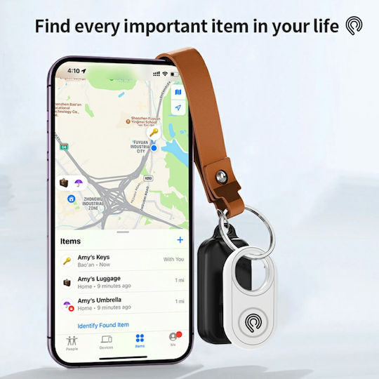 Hyperloq NeoKey Apple Find My Μαύρο