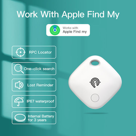 Hyperloq NeoSplash Apple Find My White