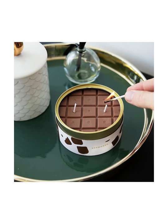 Candlehand Aromatic Candle In Jar With Chocolate Perfume 300gr