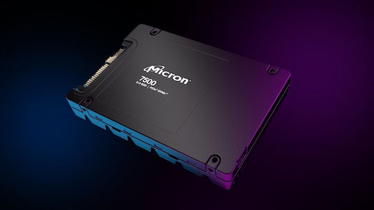 Micron 7500 MAX SSD 800GB τύπου 2.5'' με σύνδεση PCI Express 4.0 MTFDKCC800TGQ-1BK1DABYYR