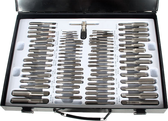 Set de tarozi și filiere Bass Bs-2144 110 buc M3 – M20 HSS