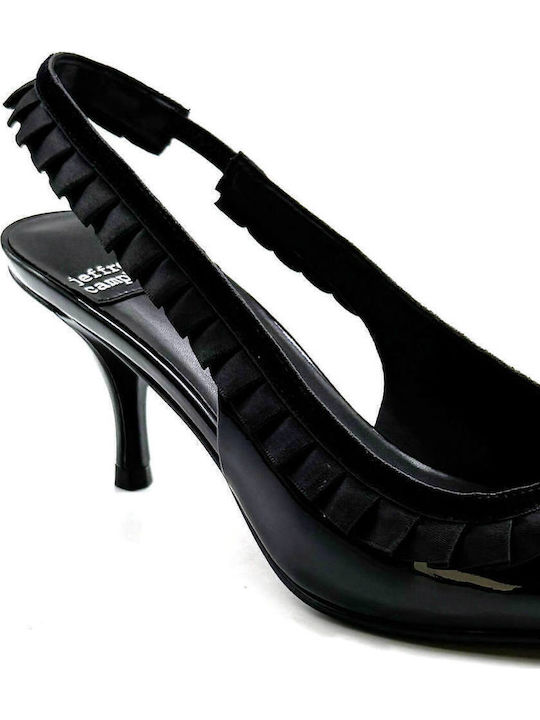 Coquine Black 00137 Γόβες Μαύρες