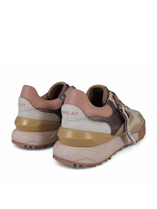 Γυναικεία Sneakers Beige Nude