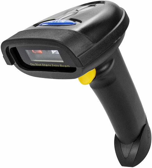 Netum Scanner portabil Wireless cu capacitate de citire a codurilor de bare 2D și QR