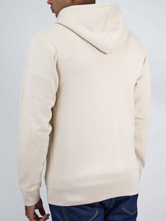 Cardigan With Hood Ecru