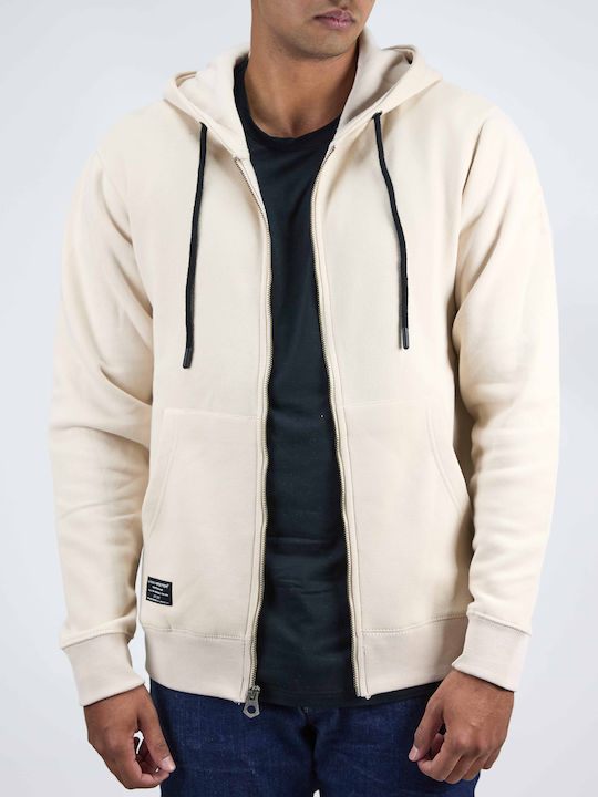 Cardigan With Hood Ecru