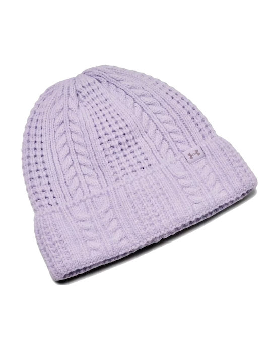 Under Armour Halftime Beanie Feminin Căciulă Tricotat în culoarea Violet