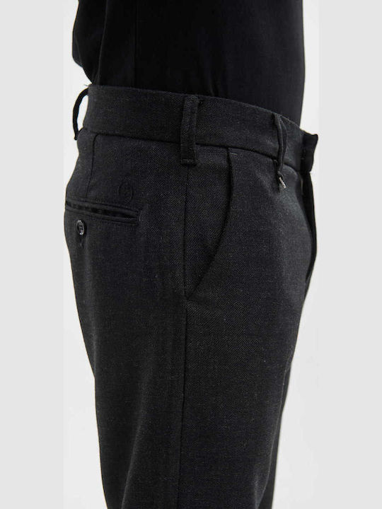Men's Jeans Pants with Slim Fit Charcoal