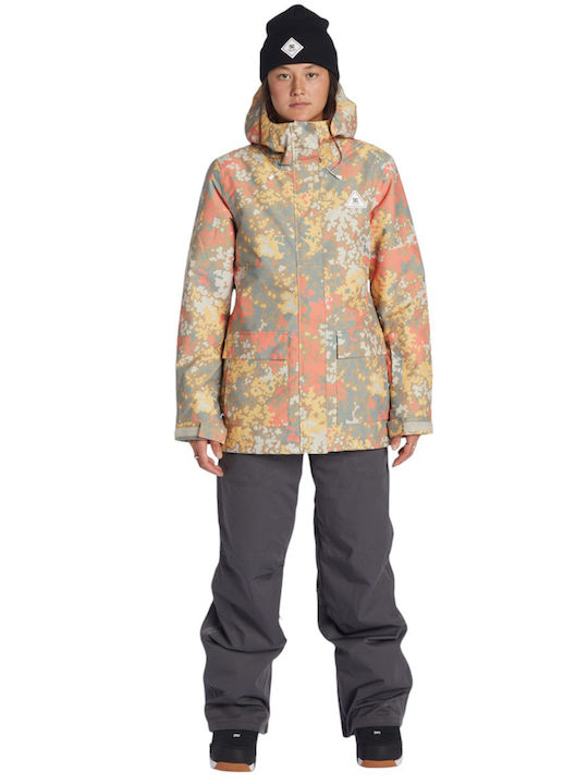 DC Cruiser ADJTJ03047-XCYM Frauen Jacke aus für Ski & Snowboard Mehrfarbig