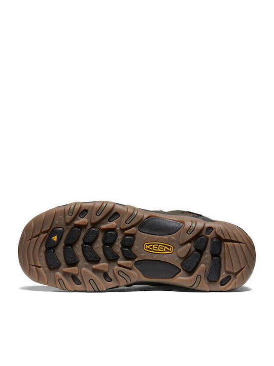 Keen Men's Hiking Waterproof Black Boots