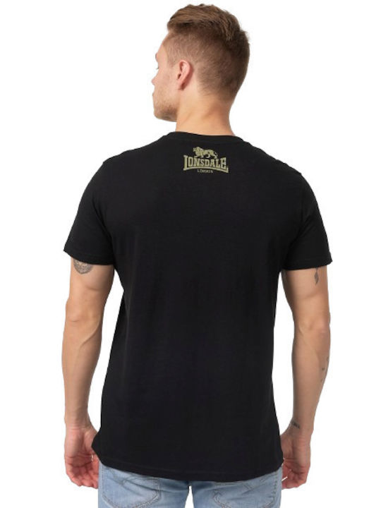 Lonsdale T-shirt Black / Khaki