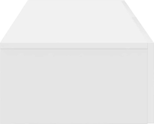 White Wall Shelf 60x26.5x15cm