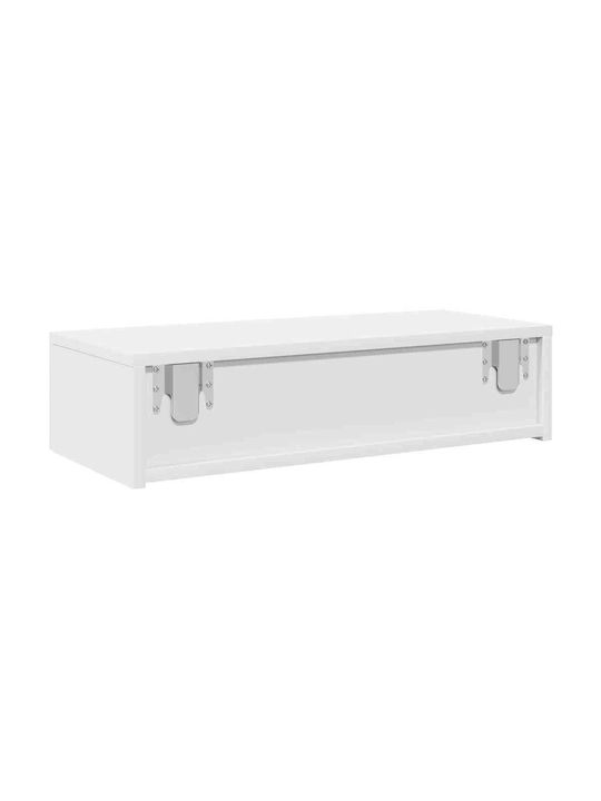 Рафт Стенен Бял 60x26.5x15см.